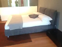 Letto matrimoniale design Topazio Bontempi a prezzo scontato
