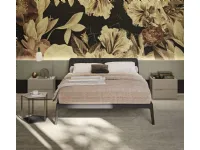 Letto matrimoniale design Zenit Morassutti a prezzo ribassato