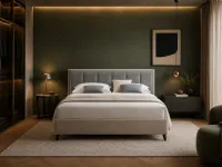 Letto Dioniso cover Rosini SCONTATO a PREZZI OUTLET