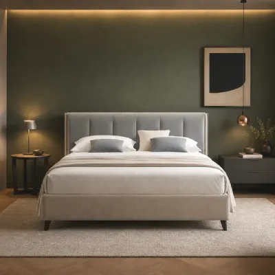 Letto Dioniso cover Rosini SCONTATO a PREZZI OUTLET