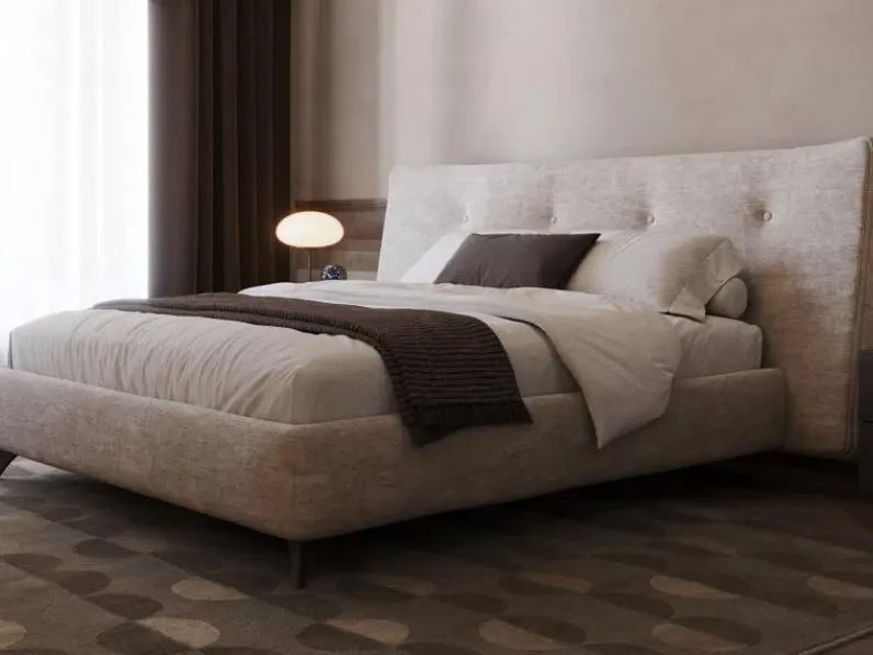 Letto matrimoniale con contenitore Diva Giessegi a prezzo ribassato