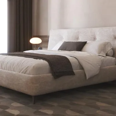 Letto matrimoniale con contenitore Diva Giessegi a prezzo ribassato