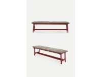 Letto in legno con giroletto FushimiPiancaa prezzo scontato