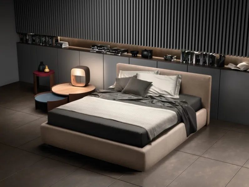 Letto imbottito modello Happy di Samoa scontato 35%