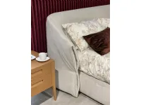 Letto matrimoniale design Hide Novamobili a prezzo ribassato
