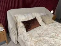Letto matrimoniale design Hide Novamobili a prezzo ribassato