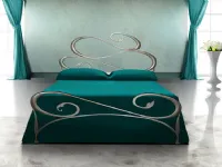 Letto matrimoniale in ferro battuto Romantic Artigianale con uno sconto del 35%