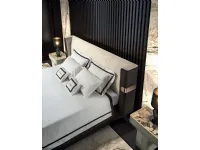 Letto matrimoniale Letto acciaio luxury maxii 200x200 Md work con un ribasso IMPERDIBILE