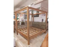 Approfitta dello sconto 36% sul letto Letto baldacchino in teak massello di Outlet etnico