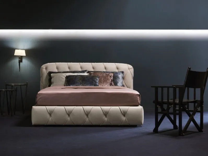 Letto matrimoniale Letto luxury mod italia Md work con uno sconto IMPERDIBILE