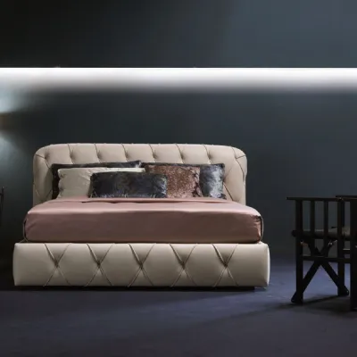 Letto matrimoniale Letto luxury mod italia Md work con uno sconto IMPERDIBILE