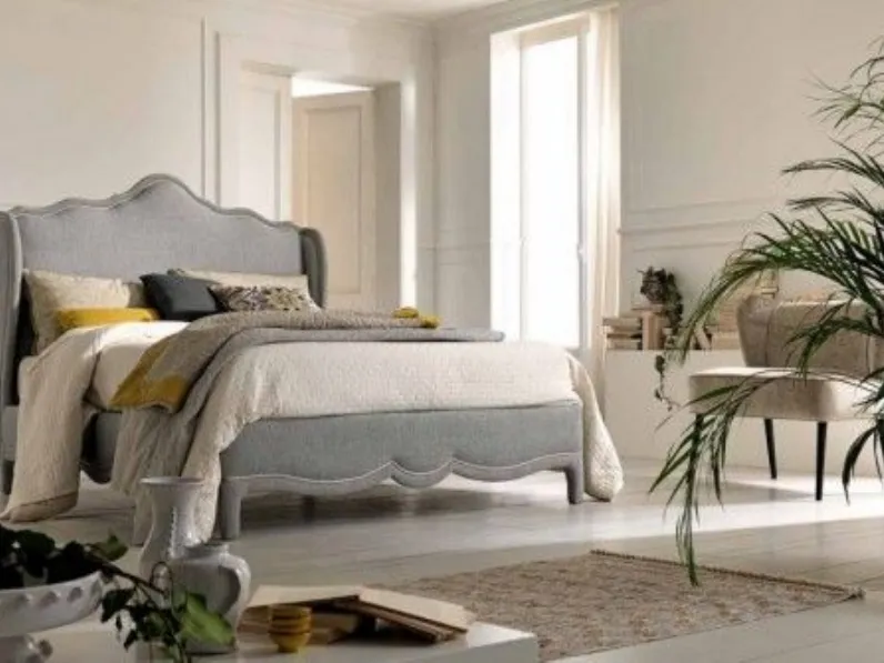 Letto matrimoniale margherita 50 luxury made in italy Md work SCONTATO a PREZZI OUTLET