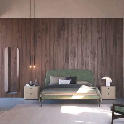 Letto moderno Letto matrimoniale modello gaia Orme scontato 40%