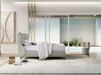 Letto imbottito con contenitore Letto matrimoniale se con contenitore�Artigianale�a prezzo scontato