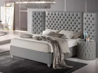 Letto matrimoniale Letto maxi in velluto  Md work con un ribasso IMPERDIBILE