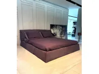Letto imbottito con giroletto Letto parisBaxtera prezzo scontato