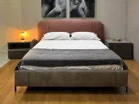 Letto moderno con piedini Letto set Samoa a prezzo scontato