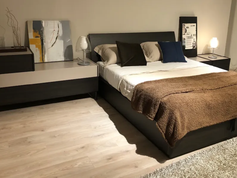 Approfitta dello sconto 45% sul letto Lettomatrimoniale bend di Novamobili