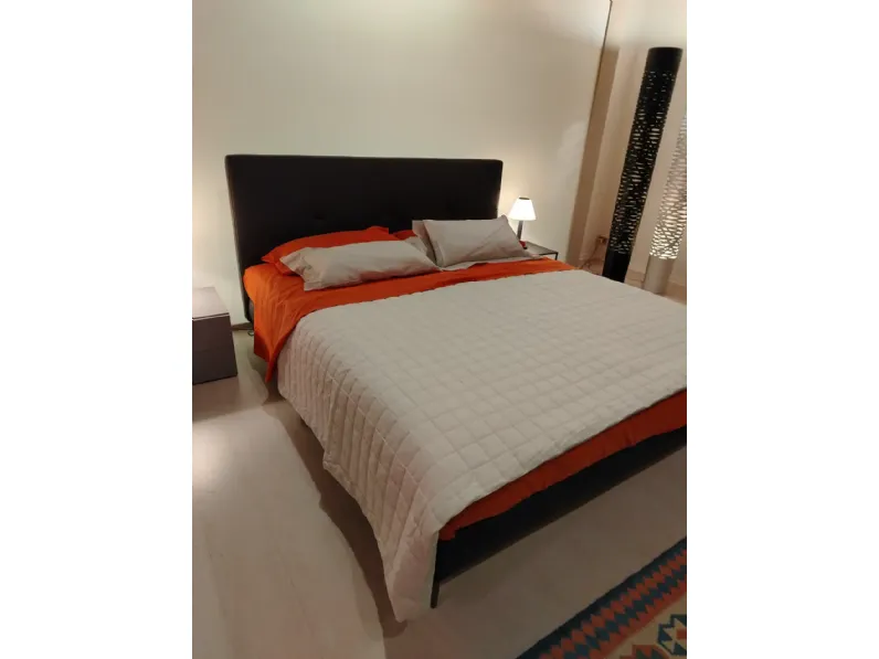 Letto matrimoniale moderno Mod veles 8 Biba salotti a prezzo ribassato