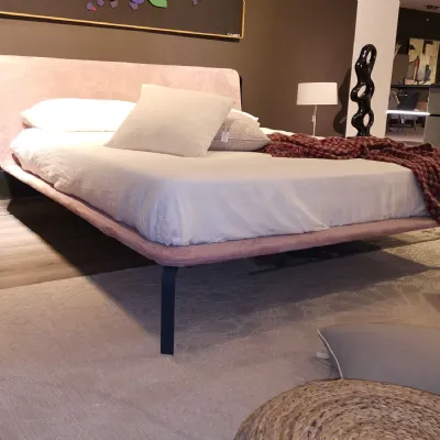 Letto matrimoniale moderno bend Bolzan a prezzo scontato