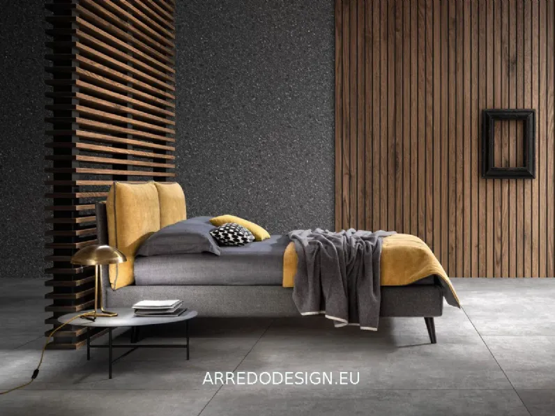 Letto imbottito modello Arty lift * di Samoa scontato 35%