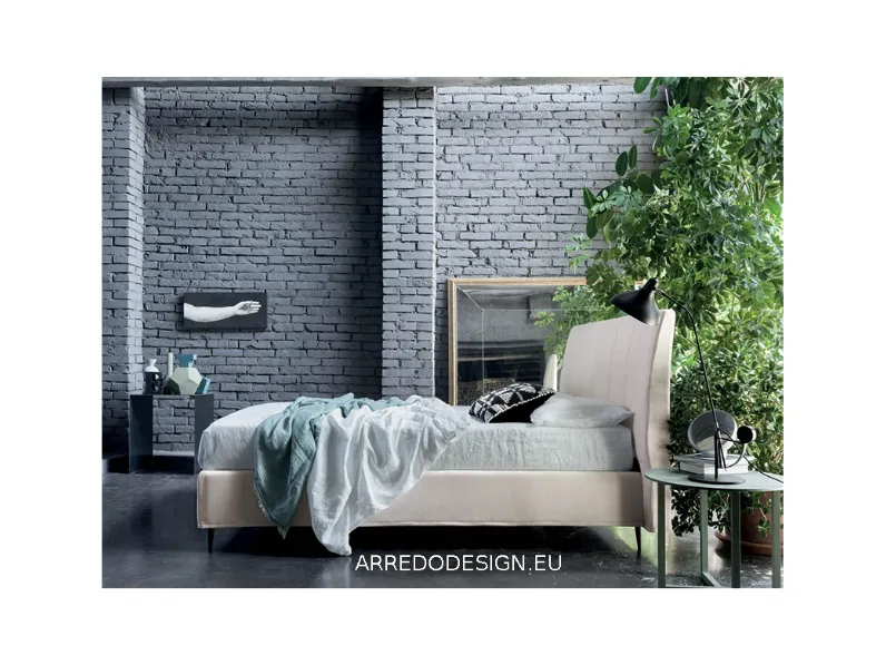 Letto matrimoniale moderno Bali Rigosalotti a prezzo ribassato