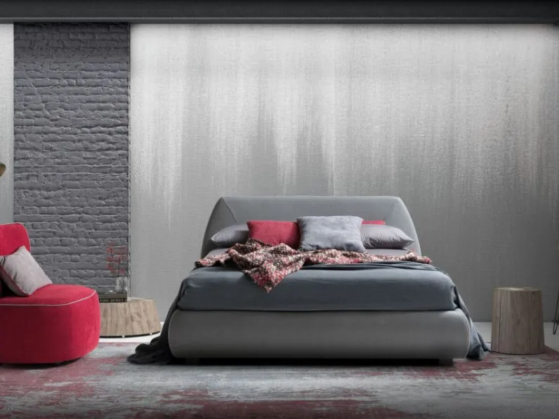 Letto matrimoniale con contenitore Belmondo Le comfort a prezzo ribassato