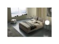 Letto moderno con contenitore Denise Ergogreen a prezzo ribassato