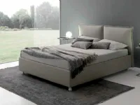 Letto moderno con contenitore Denise Ergogreen a prezzo ribassato