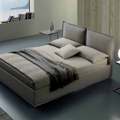 Letto moderno con contenitore Denise Ergogreen a prezzo ribassato