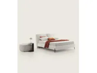 Letto matrimoniale con gambe Duo Le comfort a prezzo ribassato