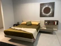 Letto matrimoniale moderno Ecletto Sangiacomo a prezzo scontato