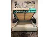 Letto matrimoniale moderno Ginevra Novaluna a prezzo ribassato