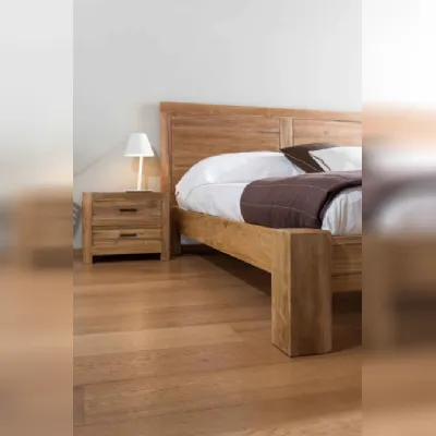 LETTO Golan teak Outlet etnico a PREZZI OUTLET