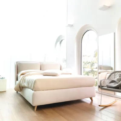 Letto imbottito con contenitore HelloNoctisa prezzo ribassato