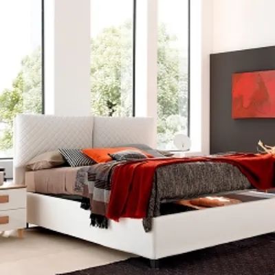 Letto matrimoniale moderno Kato Artigianale a prezzo ribassato