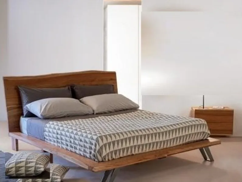 Letto moderno Letto  legno modello foster legno india  Outlet etnico con un ribasso del 40%
