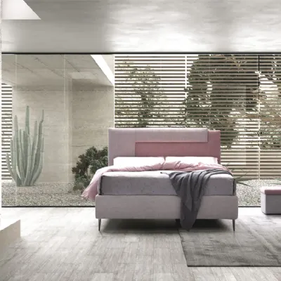 Letto matrimoniale moderno Letto matrimoniale sp di con contenitore Artigianale a prezzo scontato