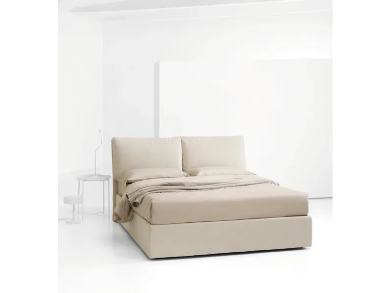 Letto imbottito modello Letto mod mercurio di Artigianale scontato 40%