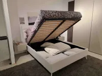 Letto matrimoniale moderno Letto modello plio con contenitore Oggioni a prezzo scontato