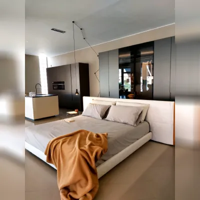 Letto imbottito con giroletto Letto yumePoliforma prezzo scontato