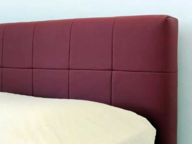 Letto matrimoniale moderno Londra Diva design a prezzo ribassato