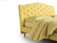 Letto matrimoniale moderno Lyle capitonn Noctis a prezzo scontato