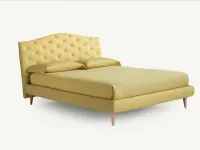 Letto matrimoniale moderno Lyle capitonn Noctis a prezzo scontato