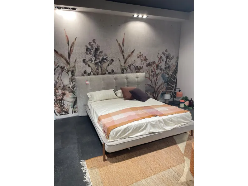 Letto moderno Na 114 letto tufte Novamobili scontato 58%