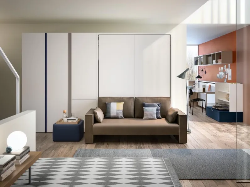 Letto in legno modello Penelope 2 sofa': richiedi il prezzo riservato 
