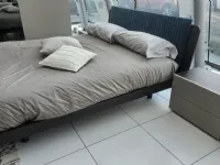 Letto matrimoniale moderno Roxy Tomasella a prezzo ribassato