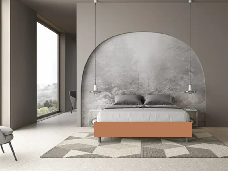 Letto in legno modello Sommier di Maronese acf scontato 17%