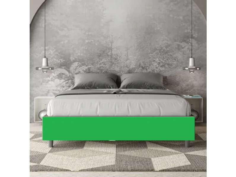 Letto in legno modello Sommier di Maronese acf scontato 17%