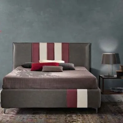 Letto matrimoniale moderno Stripes Artigiana letti a prezzo scontato